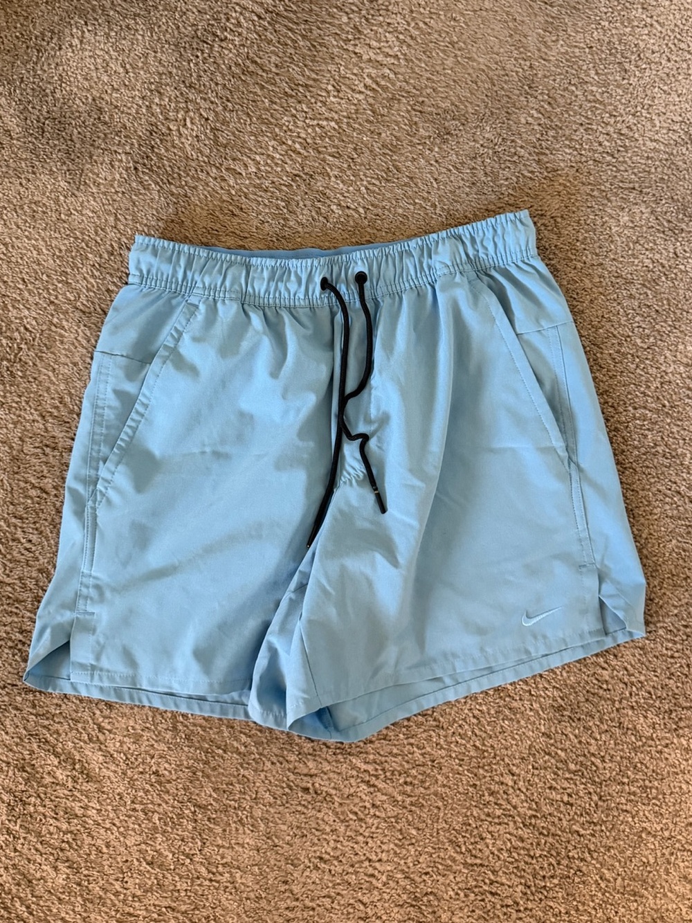Nike Dri-FIT Women’s Running Shorts - Light Blue - Size M